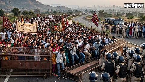 Nashik Tribal Students Ulgulan Morcha Mumbai March Police