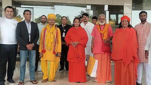 Mathura Shri Krishna Janmabhoomi Devotees 19 Countries Perform Silver Sankalp Shila Pujan