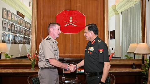 Indian Army Chief Dheeraj Seth and USARPAC General Joel B.