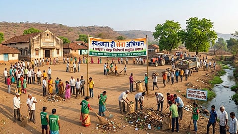 chandrapur swachhata hi seva collective shramdaan october 1