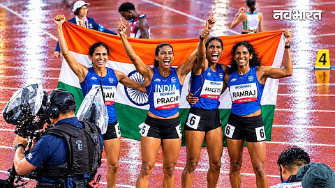 Asian game 2026 Poovamma, Prachi, and Vithya
