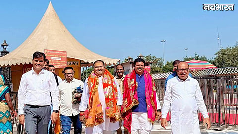 new MP BJP Sangathan Mahamantri Chandrashekhar visits Ujjain
