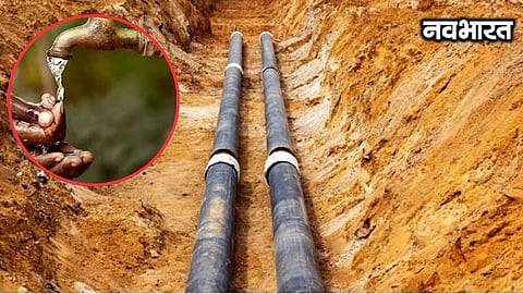 Chhatrapati Sambhajinagar  Harsul Water Supply 700mm Pipeline Burst