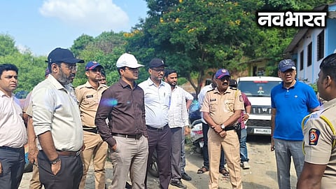 Surgical strike on sand mafias! Officials raid Bhiwandi creek at midnight