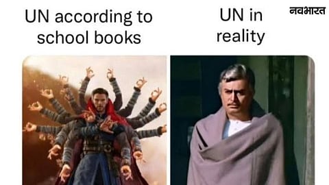 Iranian Embassy UN Sholay Meme