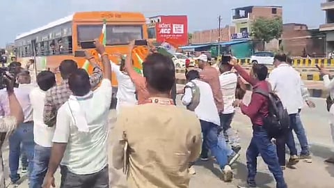 Dherahi Toll Plaza Protest: Farmers Clash with Police Over ‘No Road, No Tax’ Demand 