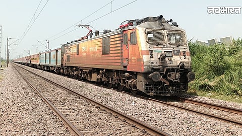 Train accident at Lalaur railway gate in Morena