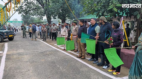 Neeraj Chopra at Kanha Tiger Reserve
