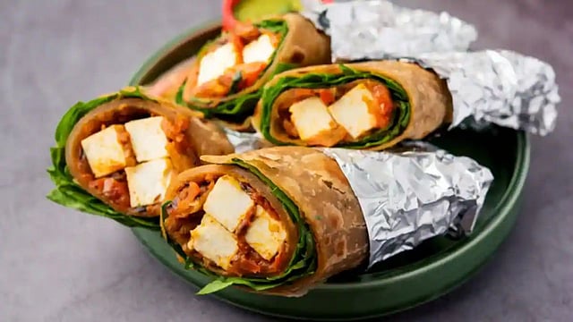 Paneer wrap