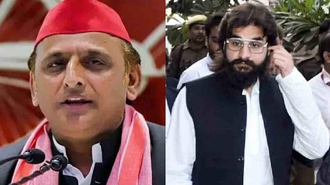 Abbas Ansari Meets Akhilesh Yadav Ahead of UP Rajya Sabha Election