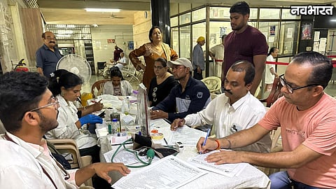 Thane Saptadhyan Foundation Mega Blood Donation Camp 112 Donors