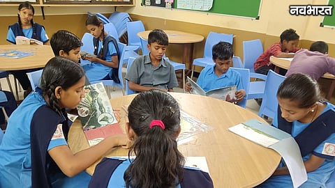Chhatrapati Sambhajinagar One Hour Reading Campaign 210 Students