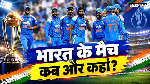 ODI World Cup 2027 Schedule indian team