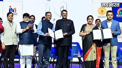 CM Devendra Fadnavis presided signing and exchange of MoUs between Government of Maharashtra and 65 companies