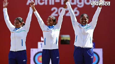 Indian women's archery team won gold medal 