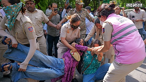 jantar mantar today protest