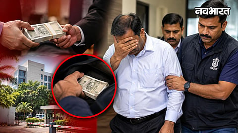 cpwd engineer arrested cbi raid mumbai wadala noc bribery case