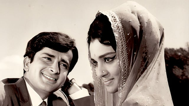 Shashi Kapoor and Asha Parekh