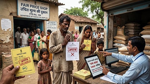 akola 15576 ineligible ration beneficiaries ration stopped