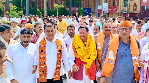 Varanasi Teachers MLC Election BJP Candidate Dr. Pramod Kumar Mishra Files Nomination