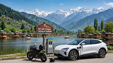 Buying an EV in J&K just got easier benefit of ₹1 lakh for the first 1,500 car buyers 