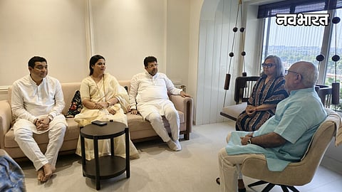 mumbai mayor ritu tawde meets captain smit machhar family