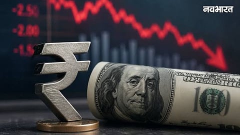 Rupee Falls Against Dollar