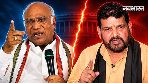 Brijbhushan Sharan Singh and Mallikarjun Kharge