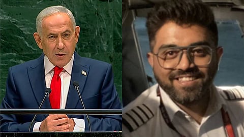 PM Netanyahu Invites Pilot Smit Machhar Israel Independence Day