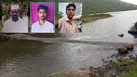 malegaon pazar lake drowning three family members die