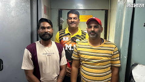 MP para cricketers Makhan Singh Rajput and Lucky Karadiya