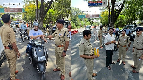 Helmet Seat Belt Awareness Campaign Ujjain