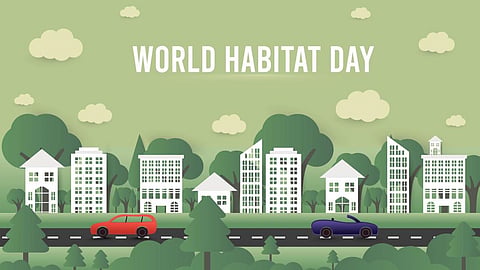 world habitat day sustainable home decor waste tips.