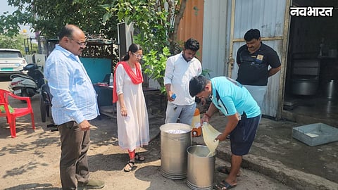 Chhatrapati Sambhajinagar Vaijapur Natural Dairy Food License Suspended FDA Action