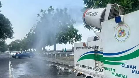 mumbai air pollution bmc deep clean drive misting