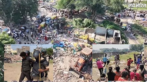 Indore Municipal Corporation demolition drive