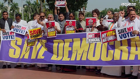 India Bloc protest over SIR