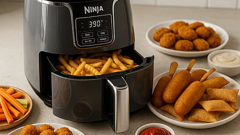Air fryer snacks evening 8 crispy snacks.