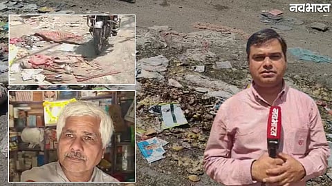 Indore garbage piles up during sanitation strike