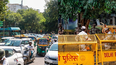delhi police traffic advisory