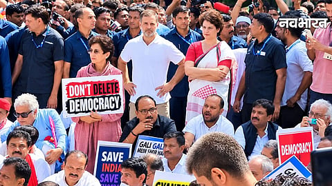 INDIA Alliance Protest