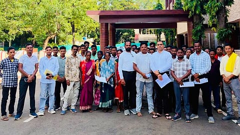 etapalli kasansur villagers basic problems memorandum