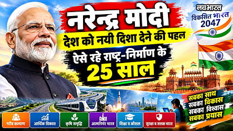 PM Narendra Modi 25 Years