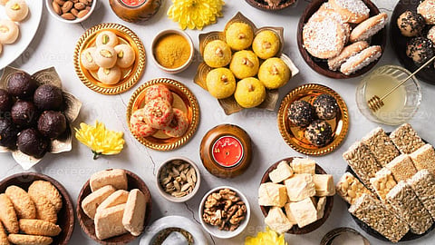 Indian sweets 14 states famous sweets rasgulla ghewar shufta.