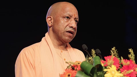PM Modi 25 Years in Public Service: CM Yogi flags off the 'Seva Jyoti Yatra' in Lucknow.
