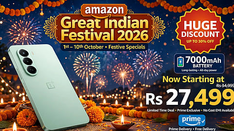 Huge discount on OnePlus Nord CE6 Lite in Amazon sale 7000mAh battery