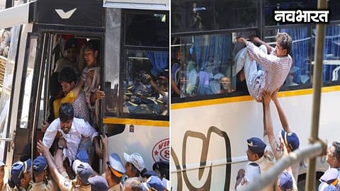 Politics over the agitation of tribal students in Mumbai