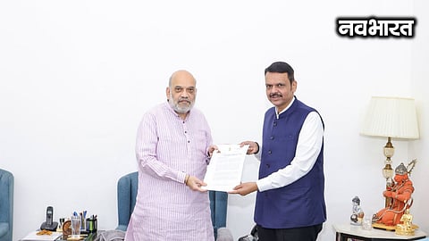 CM Devendra Fadnavis met Amit Shah regarding the drought in Maharashtra