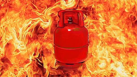 Sambhajinagar Gas Cylinder Blast Fire Incident