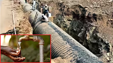 Sambhajinagar Water Supply Shutdown Pipeline Repair